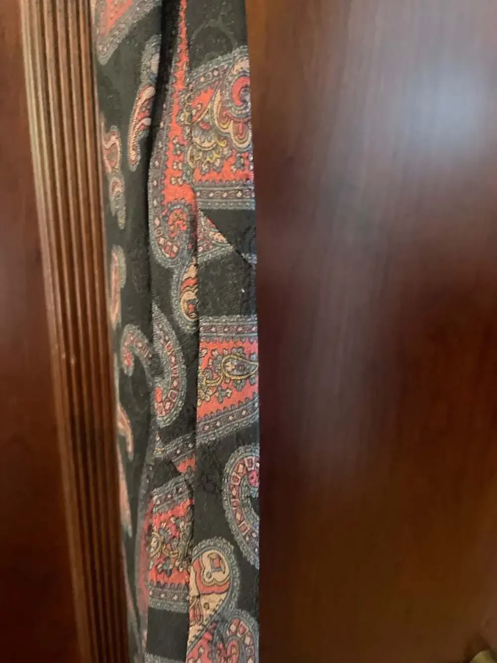 Vintage Robert Talbott for Varsity Men's Wear Paisley Silk Tie